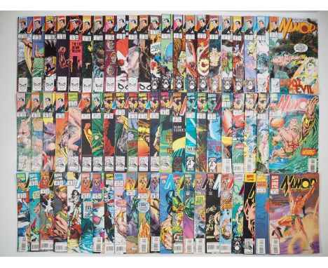 NAMOR  THE SUB-MARINER #1 to 62 + ANNUALS 1, 2, 3, 4 (66 in Lot) - (1990/1995 - MARVEL) - Full complete run &amp; includes th