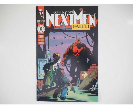NEXT MEN # 21 - (1993 - DARK HORSE) - First Print - Second appearance of Hellboy (his first in full colour) - Mike Mignola co