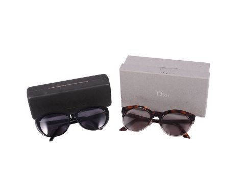 CATALOGUE AMENDMENT - A pair of Christian Dior Sideral 1 PRESCRIPTION sunglasses, tortoiseshell design numbered RL404BLL1H; a