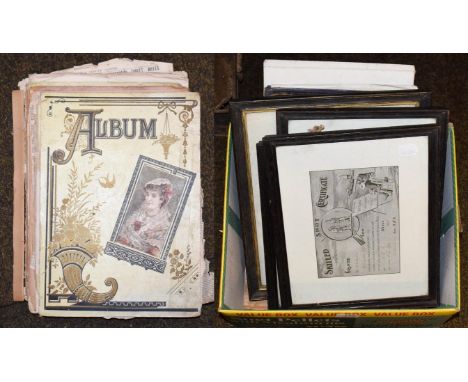 Various shooting ephemera including framed skilled shot certificates dated 1905 a framed photographic portrait of the recipie
