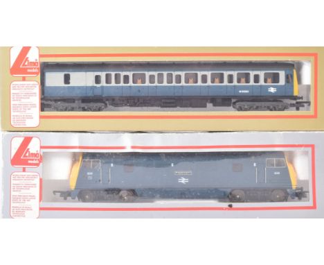 Two Lima made OO gauge model railway diesel trainset locomotive engines comprising; 204801&nbsp;Class 55 'Deltic' 55007 ' Pin