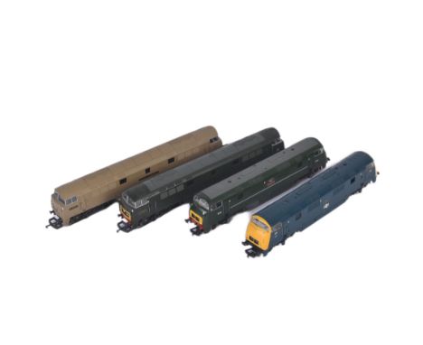 A collection of x4 Lima and Palitoy Mainline OO gauge model railway diesel trainset locomotive engines comprising; Lima Weste