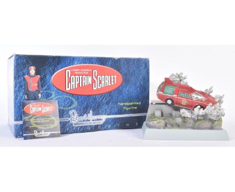 Captain Scarlet – Gerry Anderson – Robert Harrop – a Limited Edition resin figure / statue CS04 Spectrum Saloon Car. Limited 