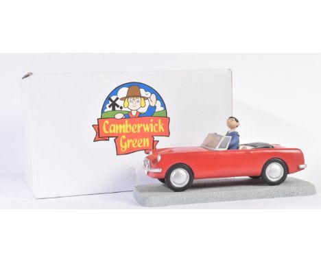 Camberwick Green – Robert Harrop – CGS17 Mr Dagenham In His Car - Limited Edition 200. Highly detailed resin statue based on 