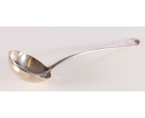 George V silver ladle, London 1910, D and J Wellby Ltd, 270g