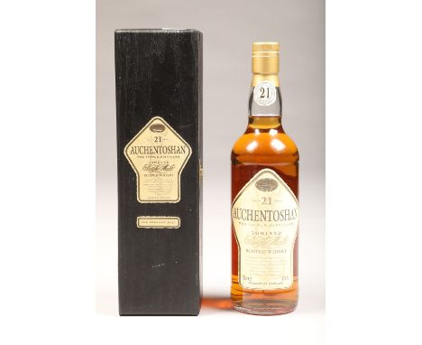 Auchentoshan 21 year old, lowland single malt scotch whisky, 700ml 43%vol, box