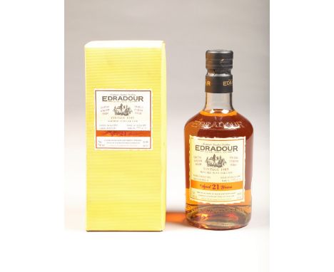 1985 Edradour 21 year old highland single malt scotch whisky, cask No 16/0093/12 bottle No 135/315 70cl 50.8%vol, box