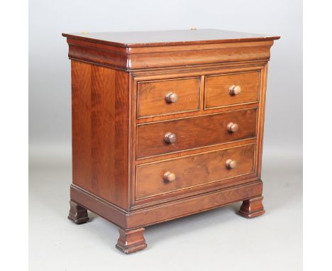 A modern Simon Horn 'Nursery Collection' baby changer chest of drawers with flip top, height 99cm, width 99cm, depth 56cm, to