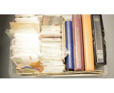 A collection of stamps and First Day Covers, comprising: an Album of Royal Mail Presentation Packs, containing mint stamps, p