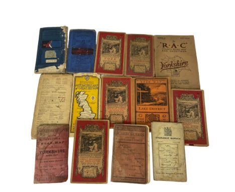 Quantity of early Ordnance Survey maps of North Yorkshire, Lake District, Bradford, York, Scarborough, Pickering, Driffield a