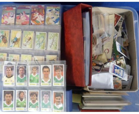 Trade cards, a large collection of cards in sleeves, modern albums &amp; loose, sets, part sets &amp; odds, 5,000+, sets incl