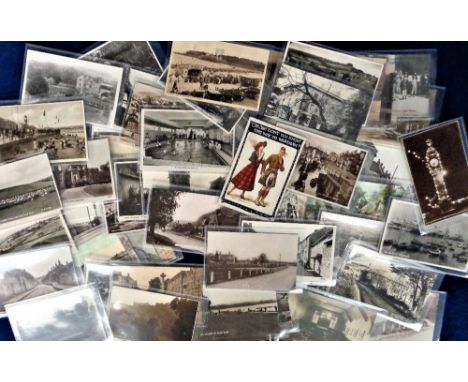 Postcards, Dorset, a collection of approx. 62 cards with many street scenes and village views. RPs include Chideock, Melbury 