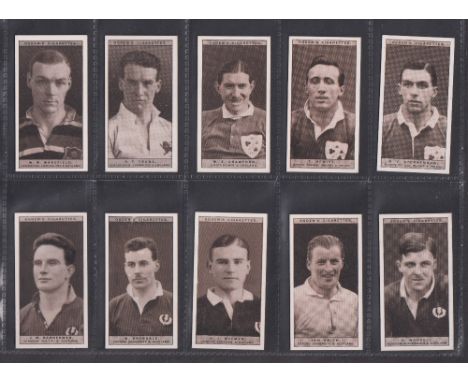 Cigarette &amp; trade cards, Sport, a collection of 5 sets, Ogden's, Famous Rugby Players (50 cards, vg), Trainers &amp; Owne