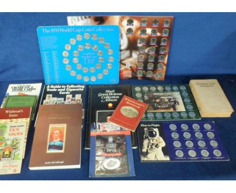 Trade issues &amp; cartophilic literature, selection of items inc. various books &amp; booklets, noted three Whitbread relate