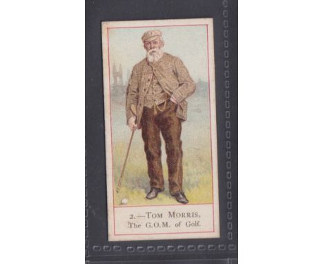 Cigarette card, Cope's, Golfers, type card, no 2, Tom Morris (very slight edge stain, gd) (1) 