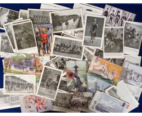 Postcards, Military, a collection of approx. 115 Military and Naval cards published by Gale &amp; Polden, mostly from the Wel