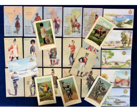 Postcards, Military, a mix of approx. 27 cards, inc. 5 from the National series nos. 1884 and 1885 with Grenadier Guards, 3rd