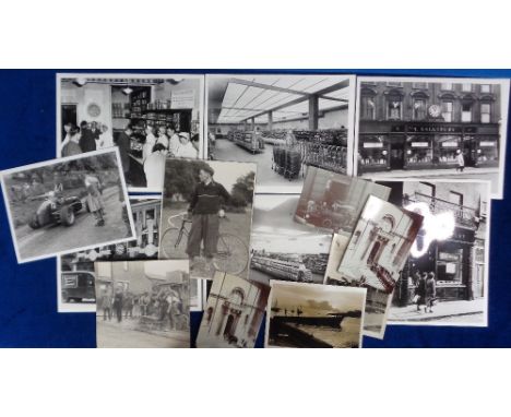 Photographs, a mixed collection of approx. 32 photograph images (various sizes), inc. Edward VII and Alexandra at the Castill