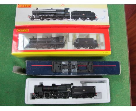 Two 'OO' Gauge/4mm Boxed Steam Locomotive and Tenders, for spares or repair - Hornby Ref No R2914 2-8-0  class 2800 BR black 
