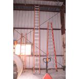 Werner 40 ft. Fiberglass Extension Ladder;