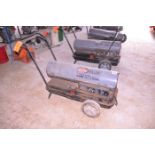 Dyna-Glo Delux Model KFA220DGD, 180,000 to 220,000 BTU, 13 Gallon Capacity, Portable Kerosene Forced