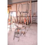 24 in. 7-Step Portable Stair with 13 in. 3-Step Portable Stair