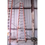 Louisville 14 ft. 375 lb. Cap. Model FM1414HD Capacity Fiberglass Step Ladder (2016);