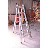 Gorilla Model MPX26, 6 ft. 375-lb. Capacity Aluminum Folding Step Ladder