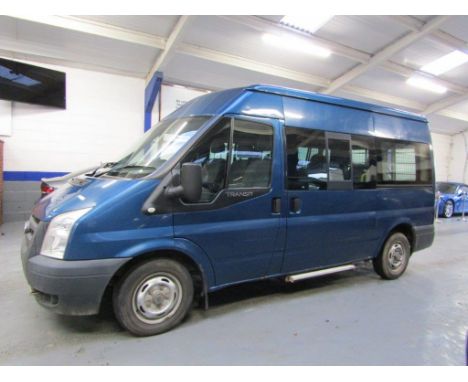 Make &amp; Model: Ford Transit 110 T300 Trend 9SDate of Reg: KP58 RVCColour: Bluecc: 2198MoT: 15-12-2022Fuel Type: DIESELMile