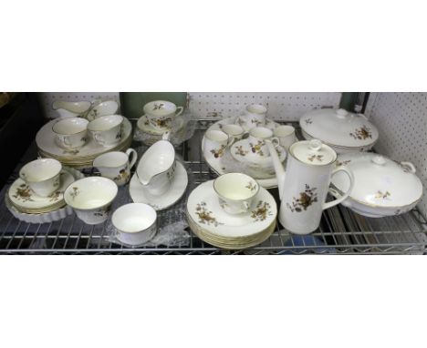 Royal Worcester - a part tea, coffee and dinner service