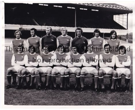 ARSENAL PRESS PHOTOGRAPHS             Thirteen original black &amp; white Press photograph team groups. 1952/3 9" X 7", 1955/