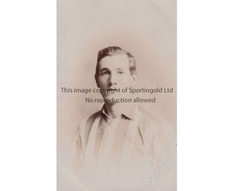 ROBERT McSKIMMING / SHEFFIELD WEDNESDAY      Sepia portrait postcard, circa 1909 issued by Furniss of Sheffield.    Good