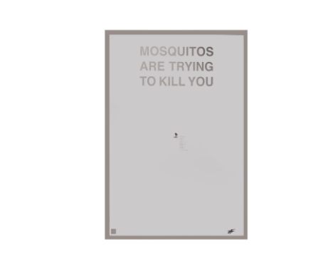 ZHAO RENHUI (SINGAPOREAN, XX XXI) - MOSQUITOES
'Mosquitoes are Trying to Kill You'
Digital print on photogloss paper
Edition 