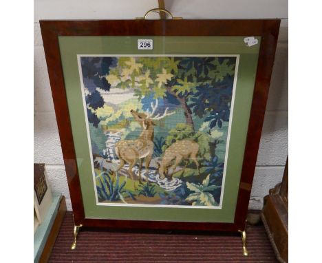 Tapestry firescreen 