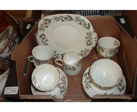 Staffordshire part tea set