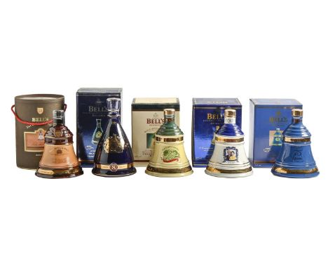 A quantity of Wade Bells Scotch Whisky decanters, unopened, some boxed (8)  