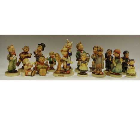 M.I. Hummel - various including Happiness no.86, Soloist no. 135, Serenade Boy no. 85/0, Let's Sing no.110/0, Doctor, Prayer 