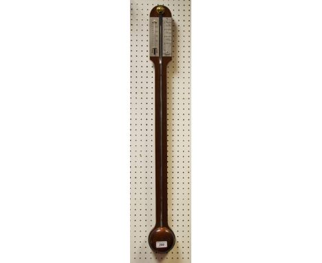 A Russell of Norwich stick barometer 