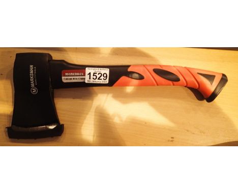 New old stock Marksman 1.5kg axe. Not available for in-house P&amp;P, contact Paul O'Hea at Mailboxes on 01925 659133 