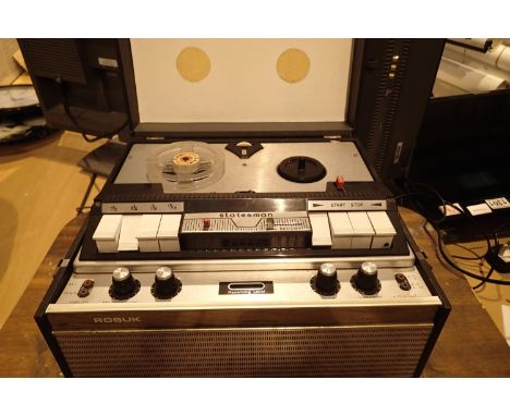 Vintage Robuk statesman tape to tape player. Not available for in-house P&amp;P, contact Paul O'Hea at Mailboxes on 01925 659