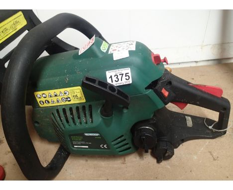Qualcast PC546Z petrol chainsaw. Not available for in-house P&amp;P, contact Paul O'Hea at Mailboxes on 01925 659133 