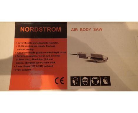 New old stock boxed Nordstrom air body saw. P&amp;P Group 1 (£14+VAT for the first lot and £1+VAT for subsequent lots) 