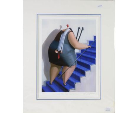Sarah-Jane Szikora (Contemporary) ''Up the Wooden Hill'' Signed, inscribed and numbered L/L, limited edition print, together 