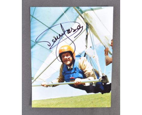 Only Fools &amp; Horses - Sir David Jason - rare and impressive signed 8x10" colour photograph of Jason as Derek Del Boy Trot