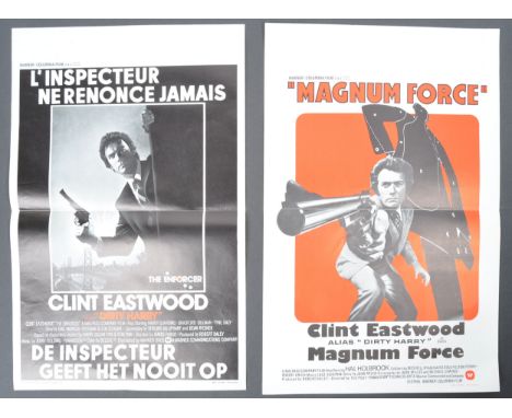 Clint Eastwood - a collection of original vintage overseas issued movie cinema advertising posters to include; a US 1 Sheet f