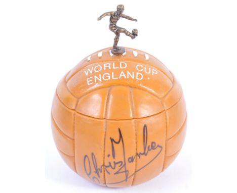 Chris Farlowe -&nbsp;English rock, blues and soul singer - unique signed ' World Cup 1966 ' commemorative ice bucket in the f