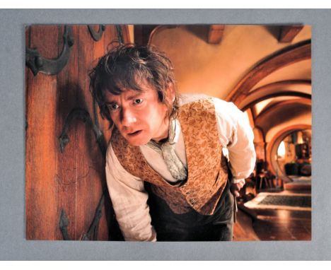 Martin Freeman - English Actor - rare and impressive large 16x12" colour photograph of Freeman as Bilbo Baggins in The Hobbit