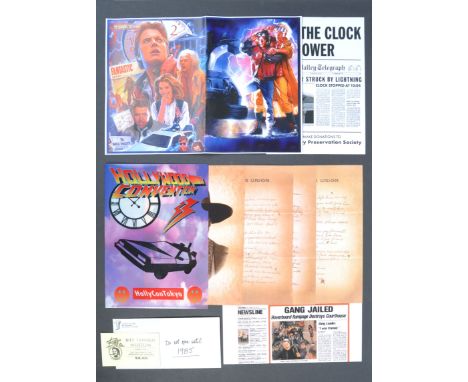 Back To The Future (Part 1, II and III ) - collection of replica props from all three instalments of the time-travelling movi