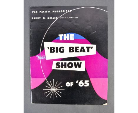 The Rolling Stones - a rare original 1960's (1965) programme from the ' Big Beat Show - 65 ', in Australia. Featuring The Rol