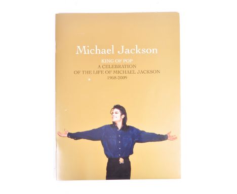 Michael Jackson (1958-2009) - This Is It - a rare concert programme from the This Is It tour ' Michael Jackson - King Of Pop 